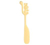 Koziol Yummi Spreading Spoon for Children and Adults for Chocolate Spreads, Jam, Cream Cheese and More, Biocircular Plastic, Dishwasher Safe, Kitchen (Sweet Yellow)