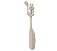 Koziol YUMMI Spreading Spoon for Children and Adults for Chocolate Spreads, Jam, Cream Cheese and More Biocircular Plastic, Dishwasher Safe, Kitchen (Natural Desert Sand)