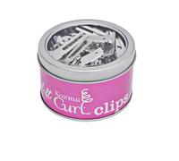 Kozma Curl Clips, 10pcs, Metal Roots Clips, Curly Hair Styling, Double Prong Clips, Root Lift Clips, Volume Clips, Clips for Curly Hair