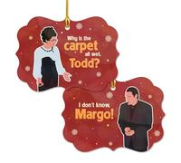Kozmoz Inspire Aluminum Hanging Ornament - I Don’t Know Margo - Griswold Xmas - Lampoons Christmas Movie - Christmas