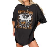 Kozmoz Inspire Brave The Dark Shirts - Basgiath War Tshirts College - Storm I Will Save Him Shirts - Fantasy Book T-Shirt