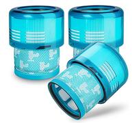 KozzHogar 3 Pack Gen5 Filter Replacement Parts Compatible with Dyson Gen5detect Absolute, Gen5outsize Absolute, Gen5detect Fluffy Cordless Vacuum Cleaner