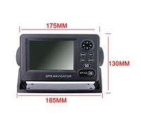 KP-32 GPS/SBAS Marine Navigator 4.5 inch LCD Display GPS Navigation Locator Marine Boat Parts Precise Positioning(North America)