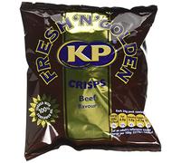 KP Beef Crisps 25g, Case of 48