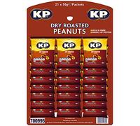 KP Dry Roasted Peanuts, 21 x 50g