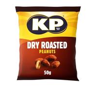 KP Dry Roasted Peanuts 50g, Case of 24
