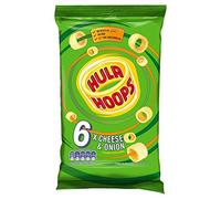 KP Hula Hoops - Cheese & Onion (7x24g) - Pack of 2