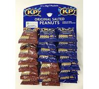 KP Nuts - BFS Original 21 x 50g Packs Mixed Pub Card - KP Salted and KP Dry Roasted [BFSKP50/50]