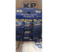 KP Nuts Salted Peanuts 21 x 50g Pub Card Pack savoury Snacks