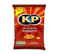 KP Nuts Share Bag of Dry Roasted Flavoured Peanuts, 250g, packaging may vary