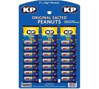 kp original salted peanuts 1x 21x 50g