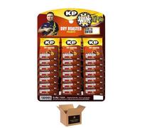 KP Peanuts Original Salted & Dry Roasted - Classic British Roasted Nuts, High Fibre Protein, Vegetarian Snacks | for Sharing, Party, Movie Nights | (Case of 21, Dry Roasted Pubcard 50g)