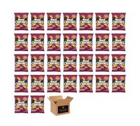 KP Peanuts Original Salted & Dry Roasted - Classic British Roasted Nuts, High Fibre Protein, Vegetarian Snacks | for Sharing, Party, Movie Nights | (Case of 30, CRISPY BACON-55P - 32g)