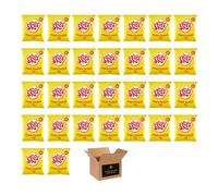 KP Peanuts Original Salted & Dry Roasted - Classic British Roasted Nuts, High Fibre Protein, Vegetarian Snacks | for Sharing, Party, Movie Nights | (Case of 30, Skips Prawn Cocktail 55p 17g)