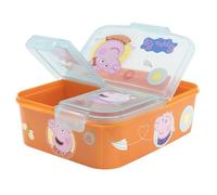 KP Pharma 13920 Lunch Box, Plastic, 270 milliliters, Multicolour-Peppa Pig
