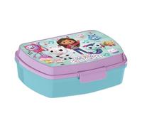 KP Pharma 21274 Lunch Boxes, Plastic, 1 Liter, Multicolour-Gabby's Dollhouse