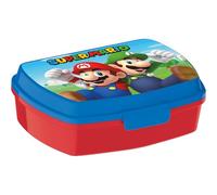 KP Pharma 21474 Lunch Box, Plastic, 1 Liter, Multicolour-Super Mario