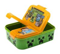 KP Pharma 40420 Lunch Box, Plastic, 270 milliliters, Multicolour-Minecraft