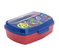 KP Pharma 74109 Lunch Boxes, Plastic, 1 Liter, Multicolour-Marvel Avengers