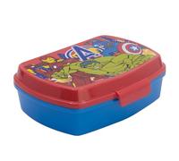 KP Pharma 74174 Lunch Box, Plastic, 1 Liter, Multicolour-Marvel Avengers