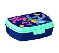 KP Pharma 75074 Lunch Box, Plastic, 1 Liter, Multicolour-Disney Stitch