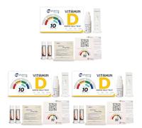 KP Pharma Vitamin D Test Kit, Check for UV Deficiency & Insufficiency Level at Home, Clinically Tested, Certified by CE, Easy and Quick Test Kit for Accurate Results - 1 Vitamin D Testing Kit