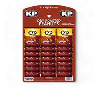 KP Pub Nuts Card - 21 Bags Dry Roasted Peanuts Card (50g of Each Pack)
