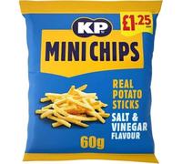 KP Salt & Vinegar Mini Chips 60g - Box of 20 (Price Marked)