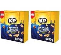 KP Salted Peanuts Multipack, 5 x 30g (Pack of 2)
