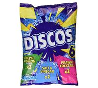 KP Snacks Discos Assorted 168 g (Pack of 6)