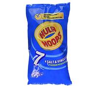 KP Snacks Hula Hoops Salt and Vinegar 168 g (Pack of 7)