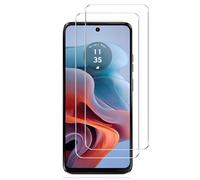 KP TECHNOLOGY {2 PACK) Moto G34 Premium Quality Genuine Tempered Glass Explosion & Shatter Proof Screen Protector Guard Cover for Motorola Moto G34 5G