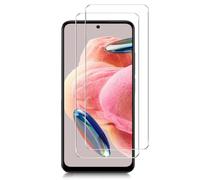 KP TECHNOLOGY {2 PACK) Xiaomi Redmi 12 4G Premium Quality Genuine Tempered Glass Explosion & Shatter Proof Screen Protector Guard Cover for Xiaomi Redmi 12 4G