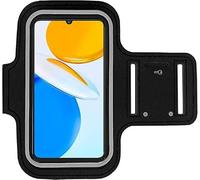 KP TECHNOLOGY Armband Case for OnePlus 12 / OnePlus 12R - Running, Biking, Hiking, Canoeing, Walking, Horseback Riding and other Sports (BLACK)