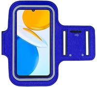 KP TECHNOLOGY Armband for Motorola Moto G35 5G / Moto G55 5G, Armband Case for Running, Biking, Hiking, Canoeing, Walking, Horseback Riding and other Sports (BLUE)
