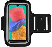 KP TECHNOLOGY Armband For Samsung Galaxy M13 / Samsung Galaxy M33 5G Armband Case - for Running, Biking, Hiking, Canoeing, Walking, Horseback Riding and other Sports (BLACK)