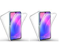 KP TECHNOLOGY Case for Huawei P30 Pro - 360°Full Body Hard PC Back and Soft Silicone TPU Front Integrated Transparent Slim Ultra-Thin Cover Case for Huawei P30 Pro (Pack of 2)