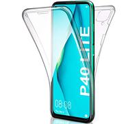 KP TECHNOLOGY Case for Huawei P40 Lite - 360°Full Body Hard PC Back and Soft Silicone TPU Front Integrated Transparent Slim Ultra-Thin Cover Case for Huawei P40 Lite