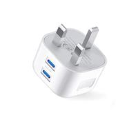 KP TECHNOLOGY Charger for Honor Magic V5, Multi Port USB C Fast Charger Plug, 20W Type C PD Plug Power Delivery Wall Adapter Charger for Honor Magic V5 5G (WHITE)