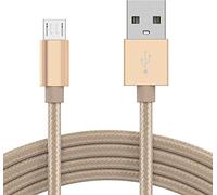 KP TECHNOLOGY Charger for UK Amazon Kindle/Kindle Paperwhite/Kindle Fire/Kindle Oasis Tablet (Compatible with Kindles 2007, 2018) - Micro USB Charging Cable (GOLD, 1M)