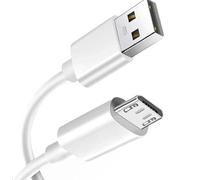 KP TECHNOLOGY Charging Cable for Samsung Galaxy S7 / S7 Edge / S6 / S6 Edge / S5 Neo Mini / A10 A10s / A03 Core / J7 Prime / J6 J6 Plus / J5 / J4 Plus / J4 J3 J2 J1 / A7 A6 S4 S3 S2 Micro USB (WHITE)