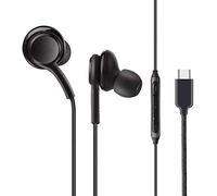 KP TECHNOLOGY Earphones for Xiaomi Redmi Note 14 4G / 5G / Note 14 Pro 4G / 5G / Note 14 Pro+ 5G, In-Ear Headphones with USB Type C interface [Remote & Microphone] (BLACK)