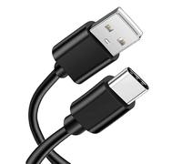 KP TECHNOLOGY Fast Charger Cable for HUAWEI HUAWEI FreeBuds 6 / FreeBuds Pro 4 / SE 3 / /Pro 3/5 / 6i / SE 2 / 5i / FreeClip/FreeArc, [1m] USB C Charging Cable (BLACK)
