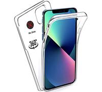 KP TECHNOLOGY Front and Back Case For iPhone 13 - (360°) Full Complete Protection iPhone 13 Case (CLEAR)