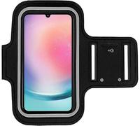 KP TECHNOLOGY Galaxy A24 Armband Case for Running, Biking, Hiking, Canoeing, Walking, Horseback Riding and other Sports for Samsung Galaxy A24 (BLACK)