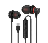 KP TECHNOLOGY In-Ear Wired Earphones for Samsung Galaxy A17 / Galaxy A07, Wired Headphones, Earbuds In-Ear Earphones with USB Type C Interface (WHITE) (VDEAR-022)