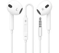KP TECHNOLOGY Moto G34 Earphones - In-Ear Earphones Headphones Headset Earbuds with In-Line Remote Control for Motorola Moto G34 5G