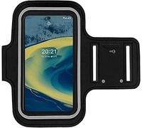KP TECHNOLOGY Nokia XR20 Armband Case - for Running, Biking, Hiking, Canoeing, Walking, Horseback Riding and other Sports for Nokia XR20 (BLACK)