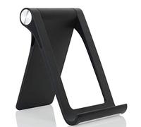 KP TECHNOLOGY Phone Stand, Multi Angle Adjustable Desktop Phone Holder Stand for Oppo A38 A78 5G A72 A53 A15 A9 2020 A5 2020 Reno4 Reno4 Pro Oppo Find X2 Neo Lite Pro & Devices up to 11" (BLACK)