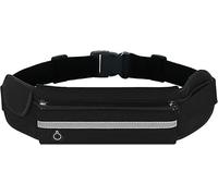 KP TECHNOLOGY Pixel 9a - Running Pouch Belt Waist Pack Bag, Adjustable Fitness Fanny Pack with Large Capacity for Men Women Outdoor Gym Sports Travel Compatible with Google Pixel 9a (Black)